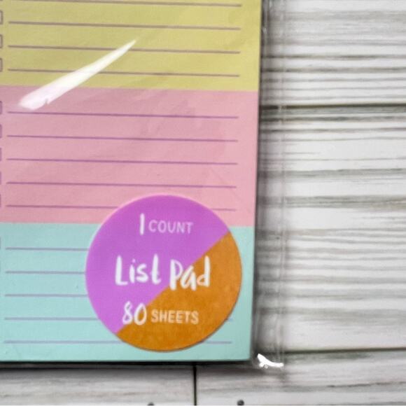 Writing Notepad Paper Lined Pad For Notes  TO Do List  Stationery 80 Pages - Picture 6 of 6